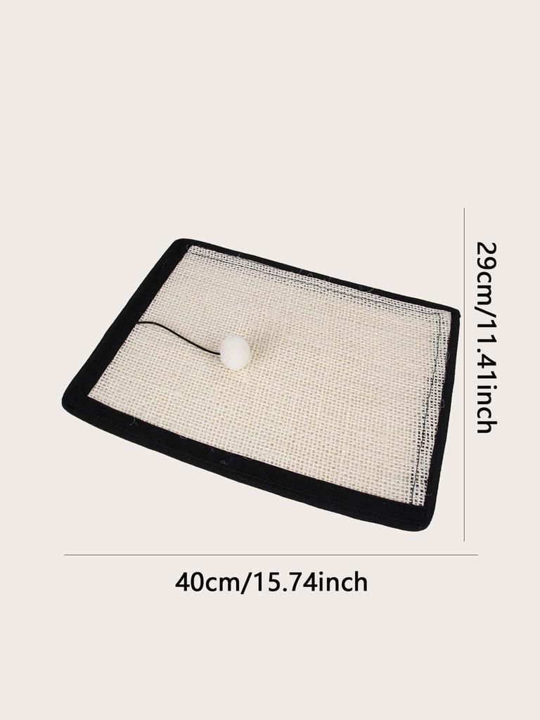 1 Stück Bodenteppiche Katzenkratzen Katzenkratzmatte Katzenkratzbaum Sisalteppich Karton Katzenkratzbaum Katzenkratzpad Bodenschutz