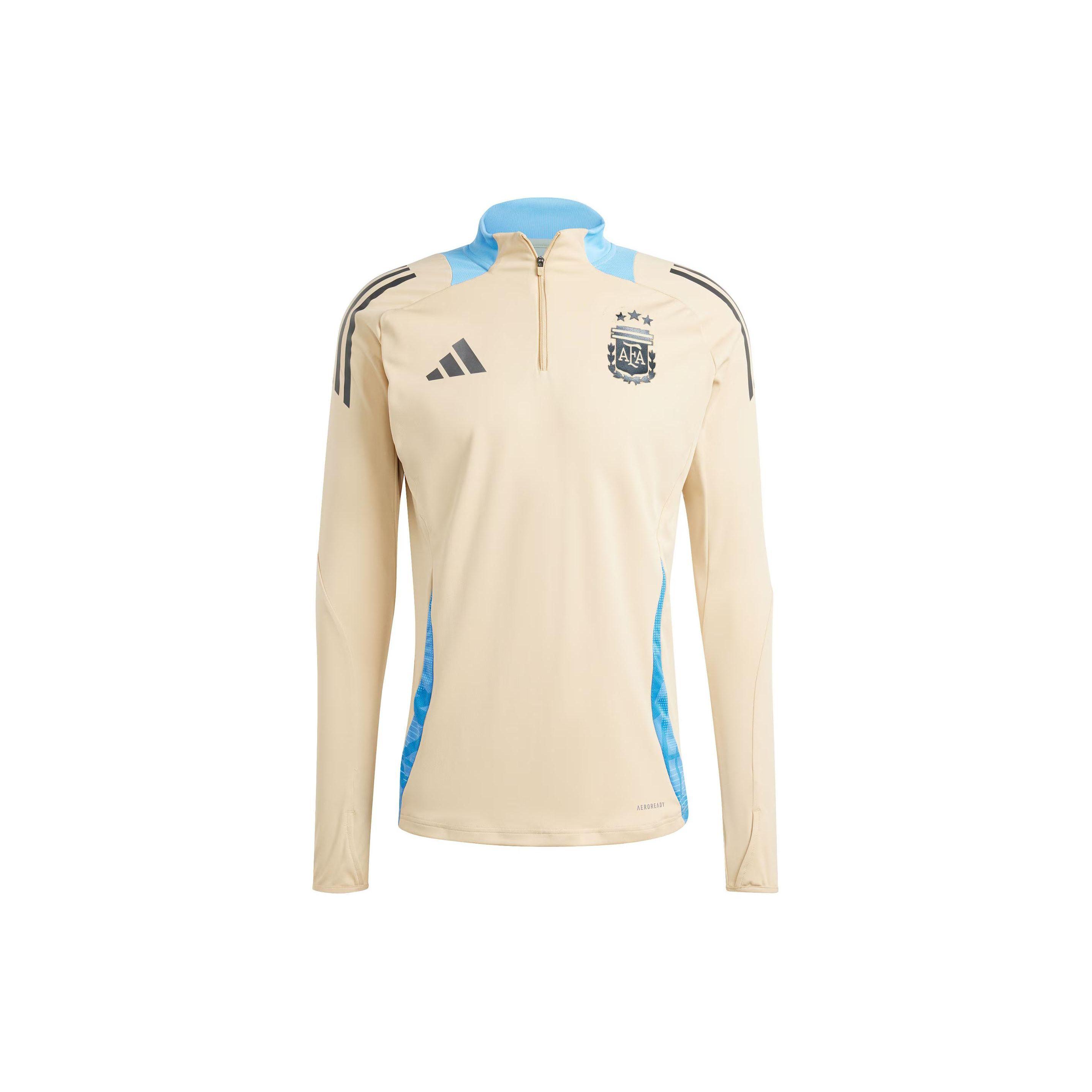 adidas Argentina Tiro 24 Competition 1/4 Zip Training Top Hazy Beige IQ0820 XXL