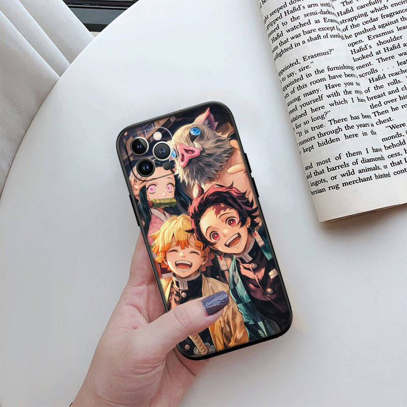 MH38 Demon Slayer Phone Shell for Samsung S20 S21 S22 S23 S24 FE Ultra Plus Lite S21S A55 A07 A17 F06 F16 M06 M16 M56 A36 A37 A57