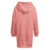 Damen Kleider Langarm Kordelzug Pullover Top Kleid Casual Hoodie Pullover Kleid Kleider