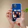 Band Musik Rapper B-Blur Vintage Phone Case For IPhone 11 13 16 12 17 14 15 Pro Max Plus Soft Clear Back Cover Coque