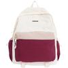 Cute Korean Style Student Backpack With Nylon Material And Cushioned Straps For Daily Use