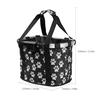 Bike Detachable Basket Bicycle Front Pet Bag Canvas Front Bag Aluminum Alloy Frame Pet Basket