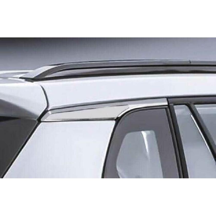 Rear Window Side Spoiler - Chrome Cover Trim For Toyota Corolla Cross