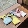 Breathable Summer Puppy Clothes Bow Clip Dog Clothing with Bow Clip Cute Dog Vest  Girls Pet