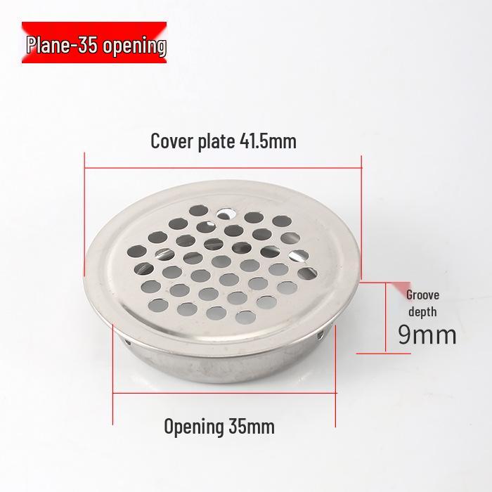 Biała Stal Nierdzewna Pokrywa Siatkowa Wentylacyjna do Szafek Kuchennych i Szaf