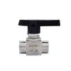 High Pressure 304/316 Stainless Steel Female Thread Ball Valve NPT - Imitation Meigao Straight Through Instrument Panel Type G