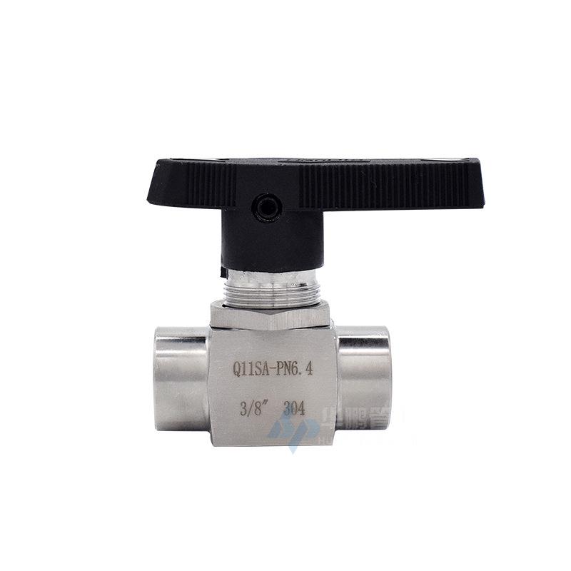 High Pressure 304/316 Stainless Steel Female Thread Ball Valve NPT - Imitation Meigao Straight Through Instrument Panel Type G