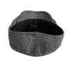 Men's Winter High Quality Pure Wool Newsboy Hats Herringbone Octagon Cap Women Gatsby Flat Hat BLM318