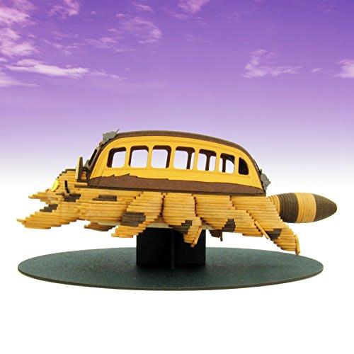 Sankei Miniature Art Kit Studio Ghibli Series My Neighbor Totoro Cat Bus Non-Scale Paper Craft MK07-23