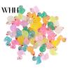 Mini Duck Figurine 10/20/30/40/50/100Pcs Glow-in-the-dark Resin Little Ornament Tiny Animal Toy Miniature Statue Fairy Garden Microlandscape