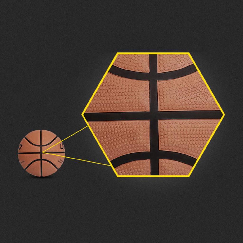 Herr storlek 7 Utomhus inomhus gummibasket tävling Sport träningsboll