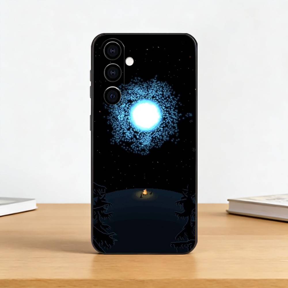 Cool Outer W-Wilds Phone Case For Samsung Galaxy A73,A72,A71,A70,A53,A52,A51,Soft Silicone Black Cover