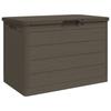 Outdoor Cushion Box Brown 77.5 x 44.5 x 53 cm Polypropylene