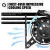 For GasGas EC 300 2021-2023 EC 250 ECF 350 MC250F EX 300 EXF 350 450 12V Electric Radiator Cooling Fan Bracket For KTM EXC 300