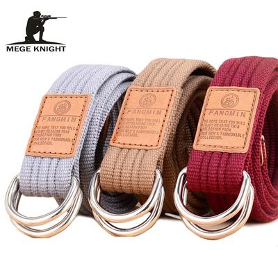 Fashion Black Canvas Belt for Women Casual Female Waist Belts Plastic Buckle Cinturones Para Modi