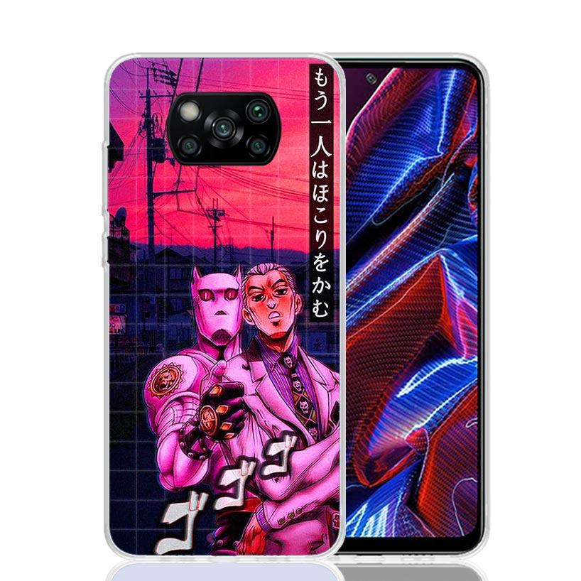 

Чехол для телефона Anime JoJo Killer Queen для Xiaomi Poco X7 X6 X5 Pro F7 Ultra Redmi 15C 15 13 13C 12 12C 10 10A 10C 9 9A 9C 9T Redmi 10
