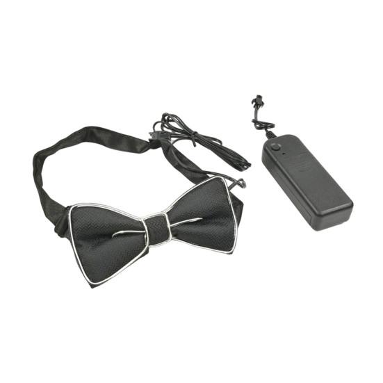 Luminous Detachable Costume Design Glowing Bow Necktie Accessory