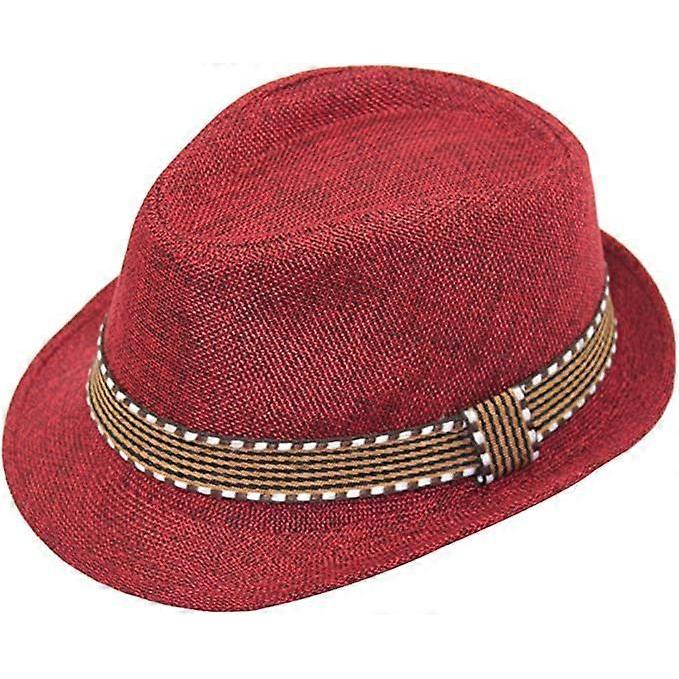 Boys fedora jazz hat cotton photography, sun hat
