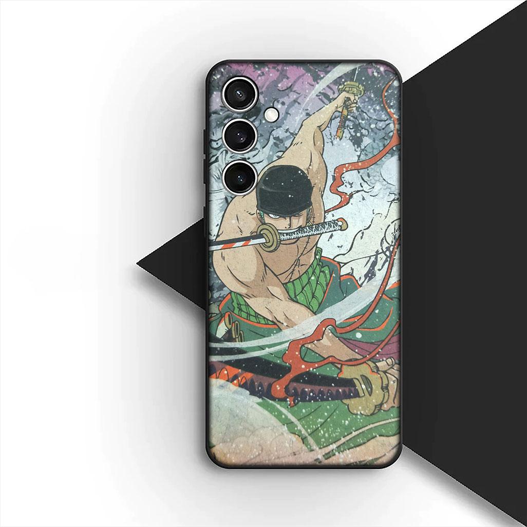

for Huawei P30 P20 Mate 20 Lite Pro Y7a Y6P Y7 2019 Nova 5T 3I p30Lite Phone Cover Soft Case One Pieces Luffy Sanji Roronoa Zoro Huawei P20