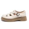 Augustine Roman Sandals New Autumn Woven Hollow Pig Cage Sandals Skinny Casual Shoes