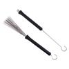 Metal Wire Retractable Sticks Percussion Instruments Percussion Part Drum Brushes Music Cleaning Sticks Brush Musical Cleaner
