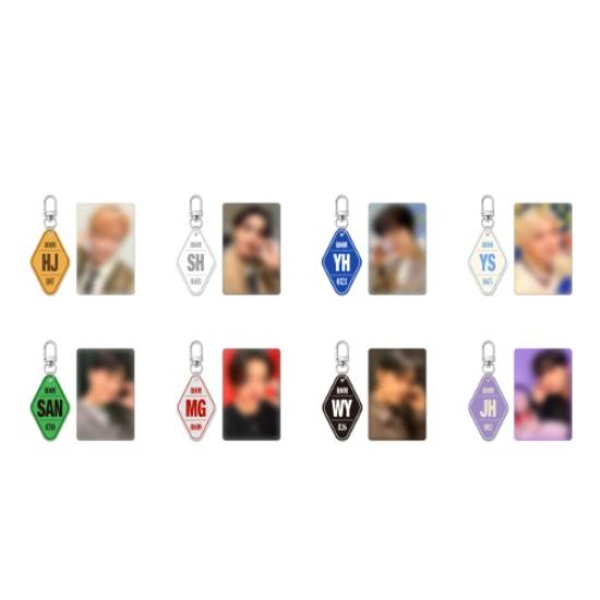 Pre-order ATEEZ 7th Anniversary POP-UP 8ROOM Key Ring