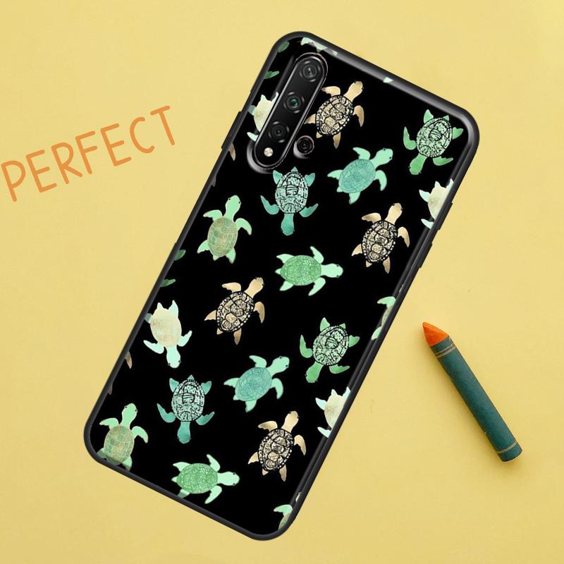 Sea Turtle For Huawei Nova 10 9 SE 11 Pro 12i 11i 8i Y60 Y70 Y90 Y61 Y91 Y72 Y73 P20 P40 P30 Lite Case