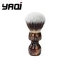 YAQI Caramel Cat's Whisker Synthetic Hair Wet Shaving Brush for Men - Premium Quality Shaving Accessory