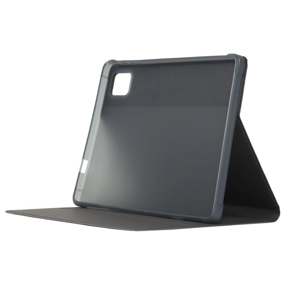Doogee Tab G6 / Tabwee W90 / KINGRID W90 Tablet PC için İnce Kılıf 11" Flip Book Kapaklı Yumuşak TPU Arka Kılıf
