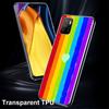 Rainbow Gradient Love Phone Case For Xiaomi Poco X5 X6 X7 Pro F7 Ultra M7 Redmi 15C 15 13C 13 12C 12 10 10C 10A 9 9C 9T 9A Cover