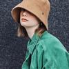 ELKE BLOEM BASIC WOOL BROWN BUCKET HAT