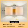 Nordic Solid Wood Wall Lamp - Modern Bedroom, Living Room, Hallway, Staircase, Balcony, Corridor Light Fixture.