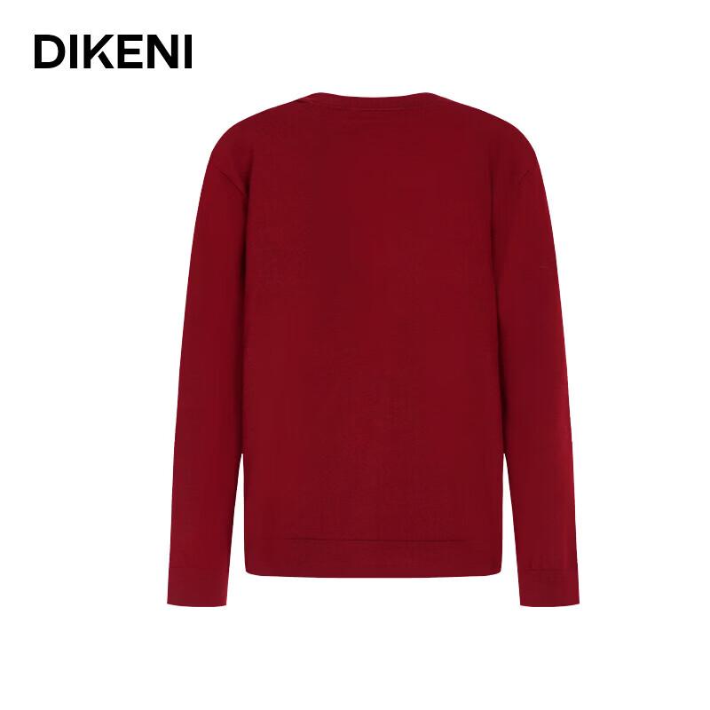 DIKENI Men's Silk-Blend Cashmere Crewneck Sweater