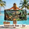 Custom Text Beach Towel, Soft Absorbent Swimming Multi-use TowelWorld of Warcraft