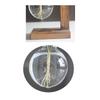 Hydroponic Vase with Wooden Stand Retro Glass Bulb Plant Propagation Station for Home Decoration 1 Container