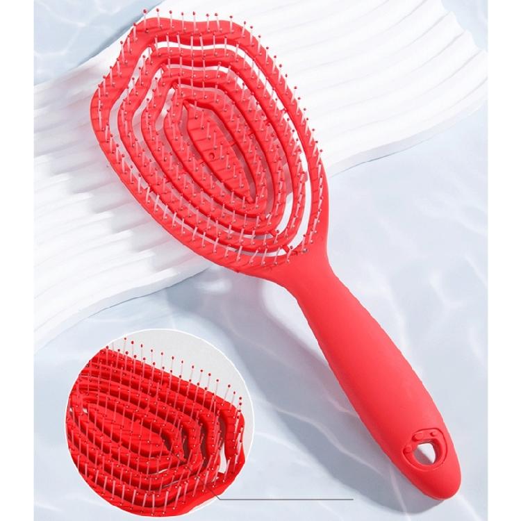 Lightweight Curved Detangling Brush Stylish Hairbrush for Women Hair Comb For Effortless Styling Wet and Dry Hairbrush