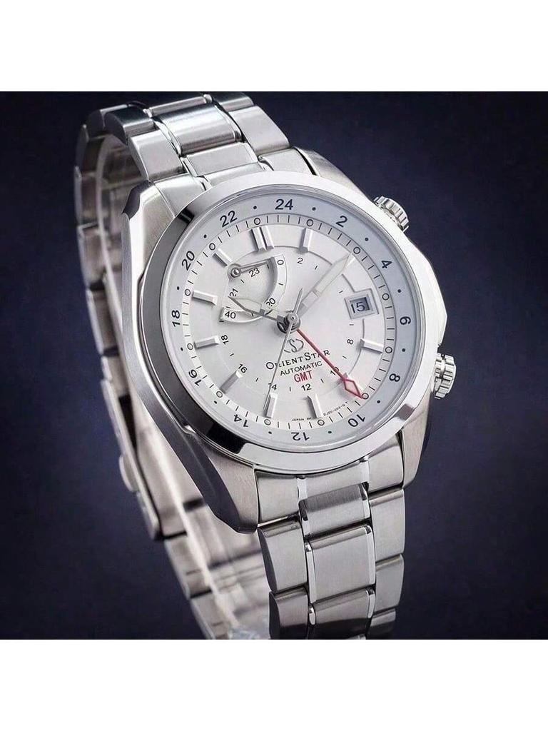 Men's Mechanical Watch SDJ00002W0 - White Dial, Stainless Steel, Business Elegance, Suitable for Daily Wear