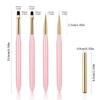 4pcs Nail Liner Brush and Dotting Pen Set Nails Art Brushes for Skilled Woman