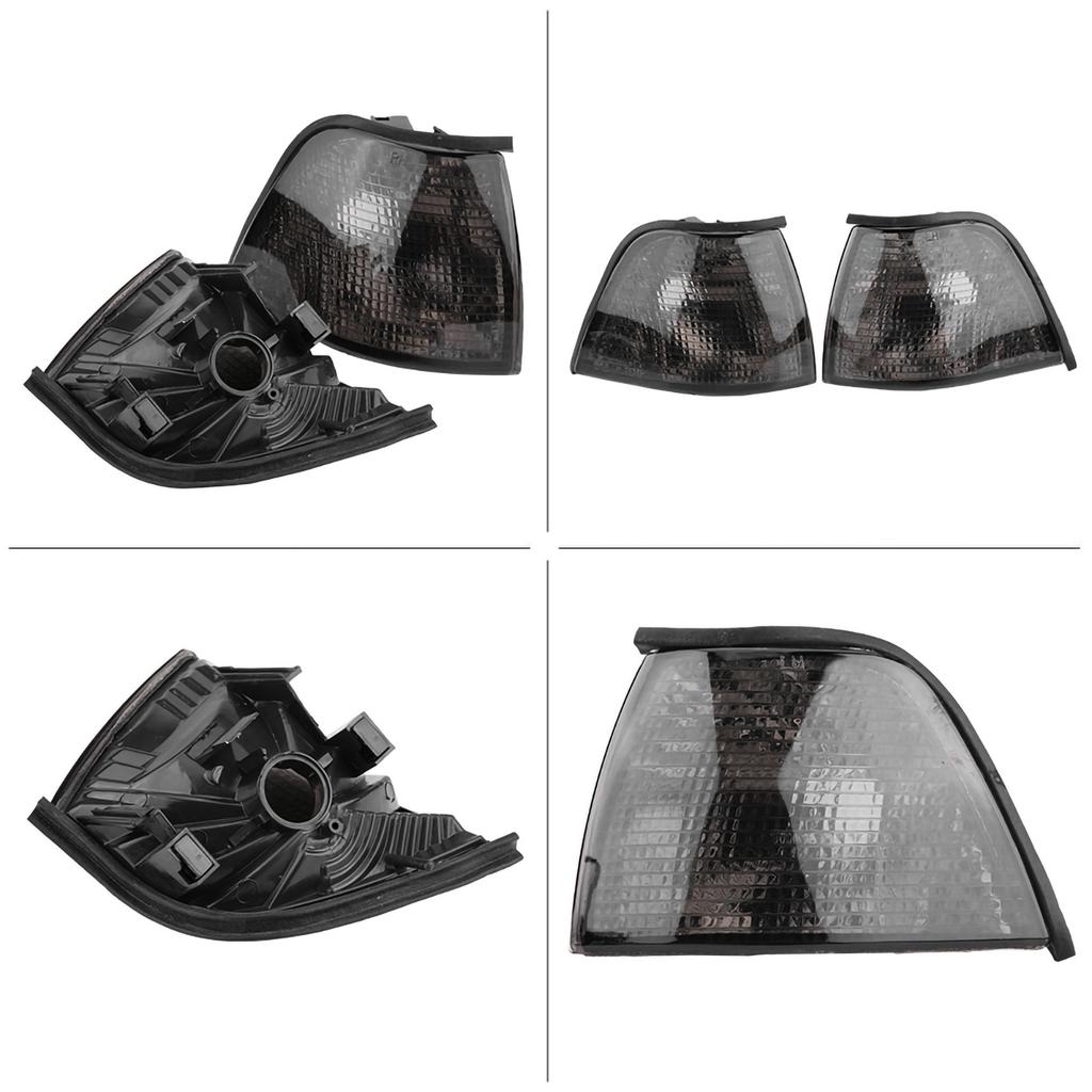 Pair of Corner Light Cover for 3 Series 318i 325i E36 4DR Sedan&Wagon 92 98