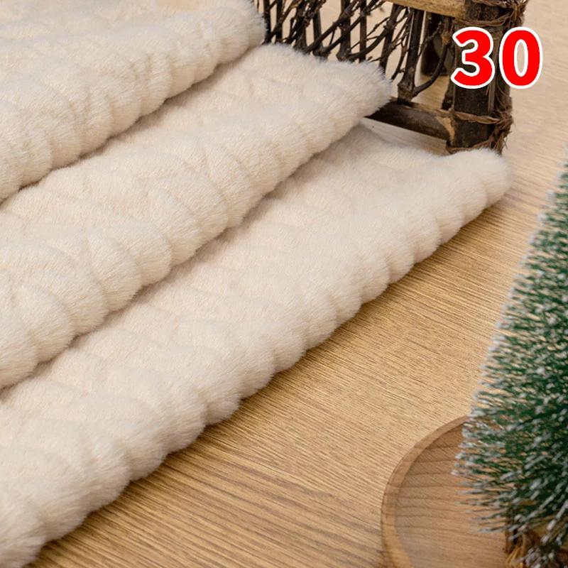 160X50Cm Pv Velvet Gilded Snowflake Velvet Fabric for Christmas Decoration Pillow Cover Women's Hoodie Handmade Diy Sewing Cloth