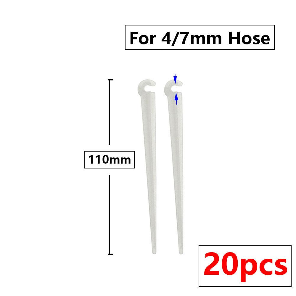 

Garden 1/4 3/8 16mm 20mm Hose 11cm 20cm C Shape Fixed Stems Holder Bracket 3/5 4/7mm Drip Irrigation Pipe Inserting Ground