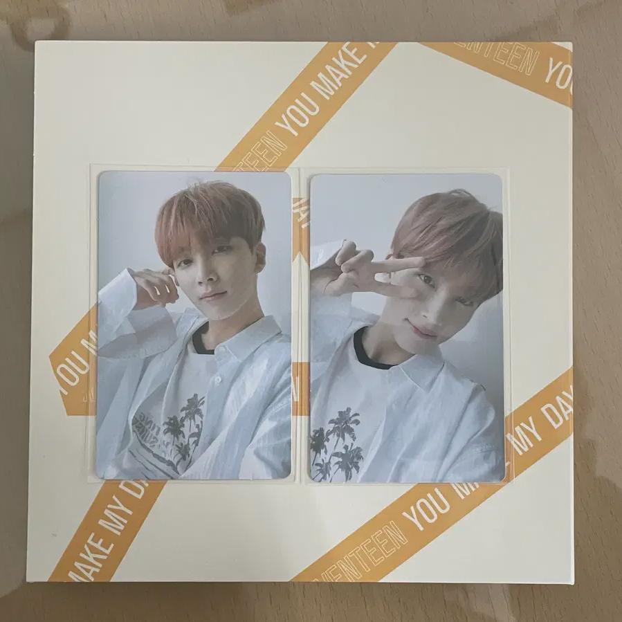 

Seventeen You Make My Day Poca+album Selenchan Set