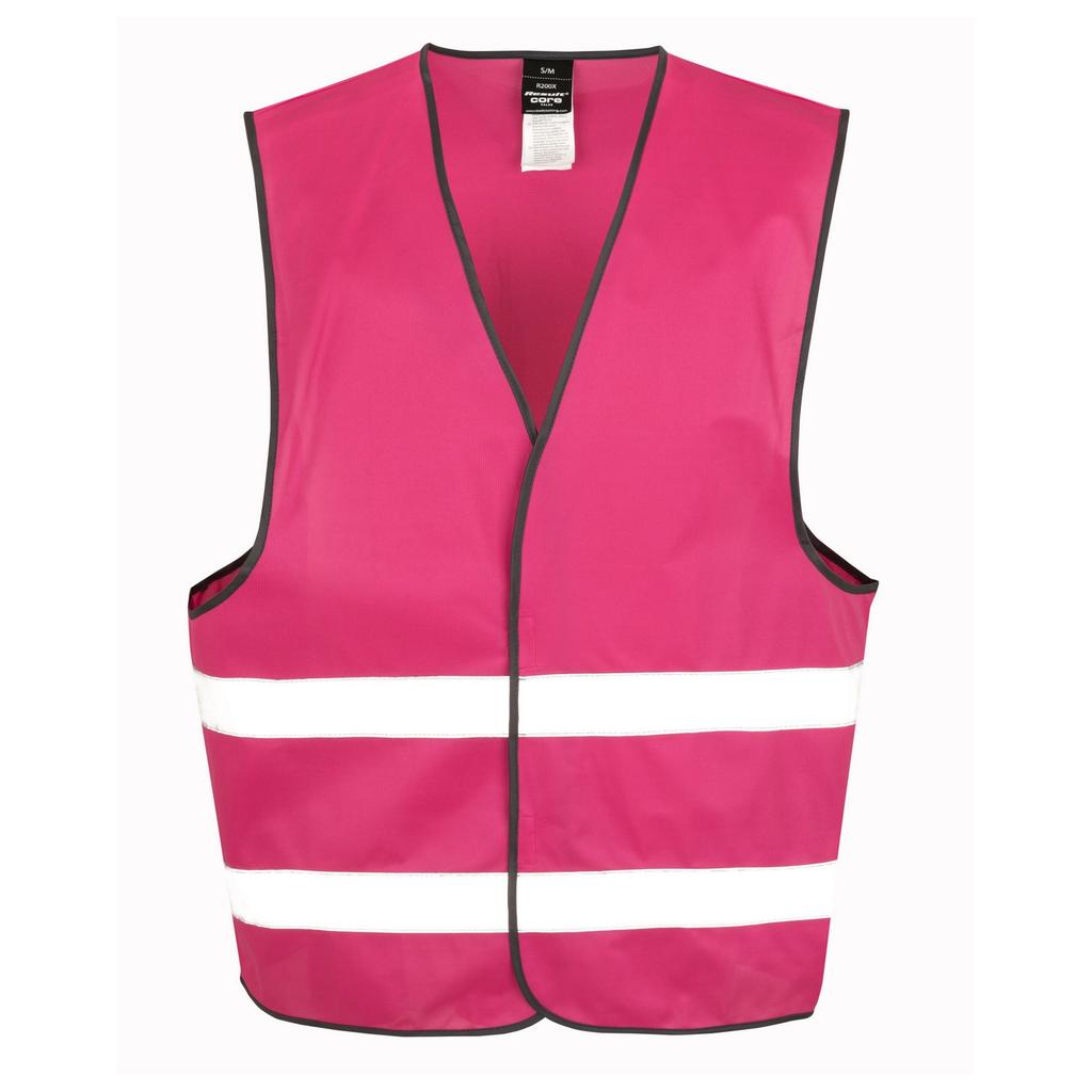 SAFE-GUARD by Result Unisex Adult Core Enhanced Hi-Vis Vest