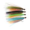 1PC 3D Epoxy Fish Eyes Minnow Streamer Synthetic Fiber Artificial Bait Trout Bass Salmon Bluefish Tarpon Steelhead Fishing Lure