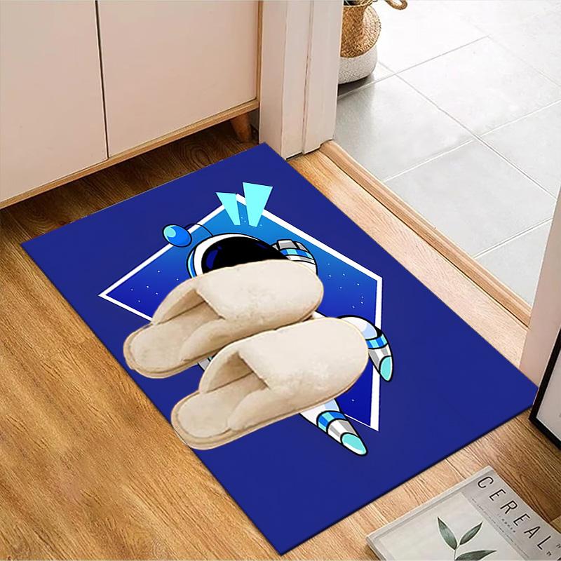 Tappeto Avventura Spaziale Astro Bot Tappeto da Gioco, Tappetino per Camera da Letto Soggiorno Ingresso Tappeto, Idea Arredo Casa Regalo per Natale Compleanno