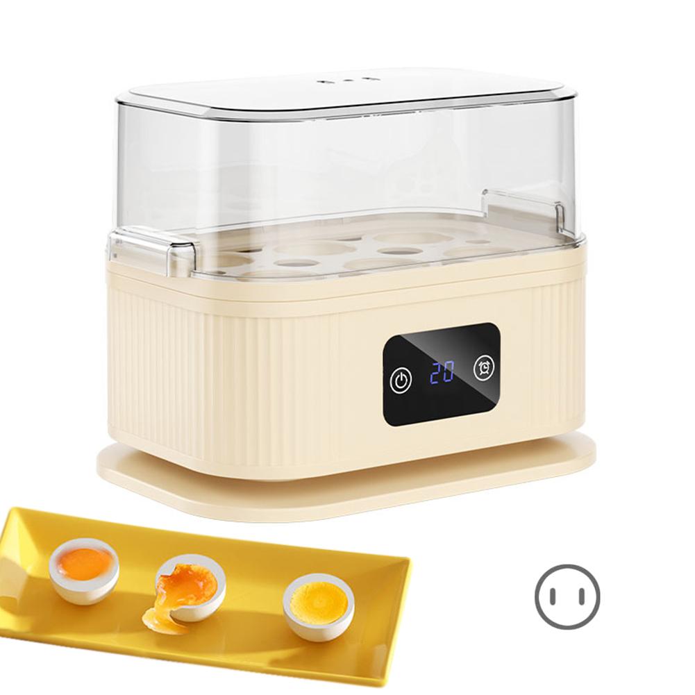 Portable Mini Multifunctional Egg Steamer 6 Adjustable Time Setting Breakfast Egg Maker 6 Eggs Boiled Machine Egg Cooker