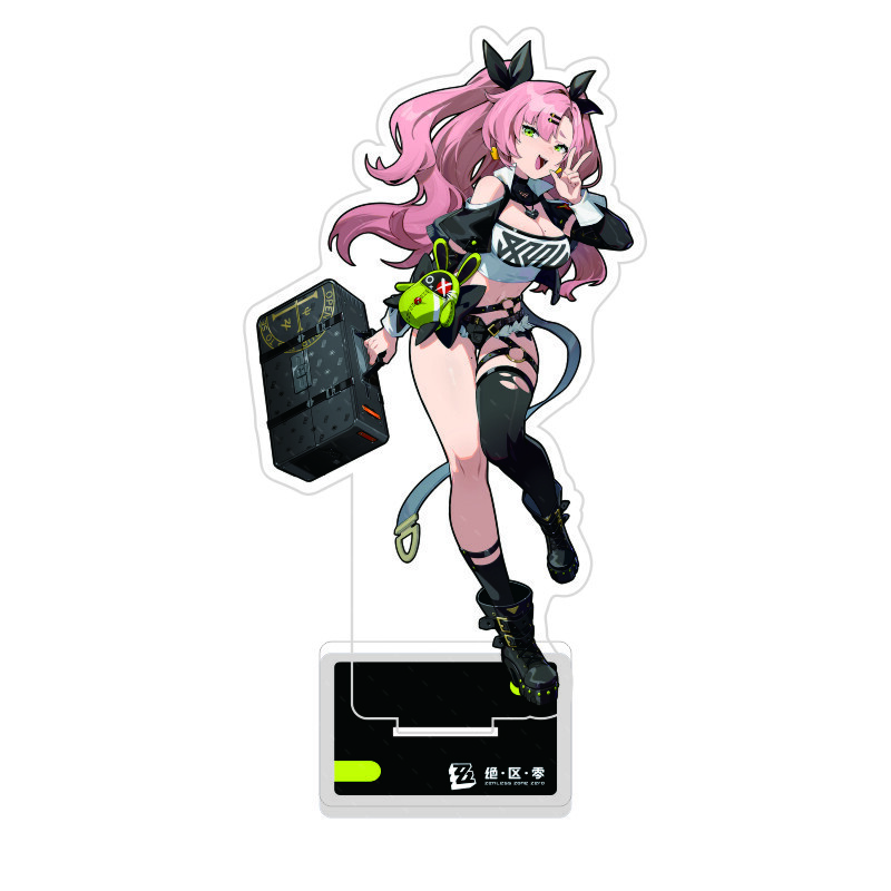 New Hot Game Zenless Zone Zero Nicole Demara Billy Kid Von Lycaon Acrylic Stand Model Plate Keychain Desk Decor Collection gift