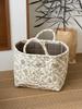 Foldable Floral Laundry Hamper: Lightweight, Portable, and Multi-use Storage Basket