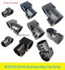 Aluminum Alloy Tee Pipe Clamp for Drone Landing Gear (16/20/25 to 25/30/40)